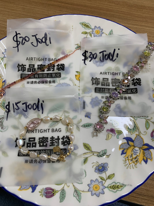 Jodi’s 3 bracelet